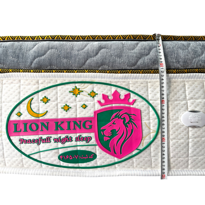 تشک طبی فنری لاین کینگ مدل پرمیوم اسلیپ یک نفره سایز 200×180 سانتی متر