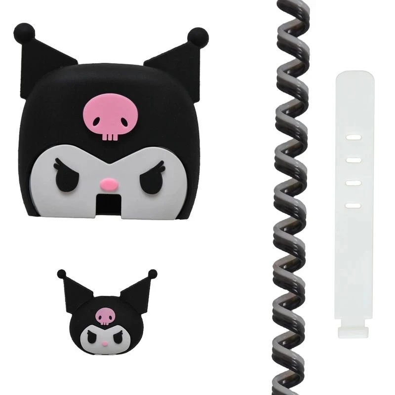 محافظ شارژر دیواری مدل کرومی مناسب برای شارژر 25 وات سامسونگی به همراه محافظ کابل مجموعه 4 عددی‌