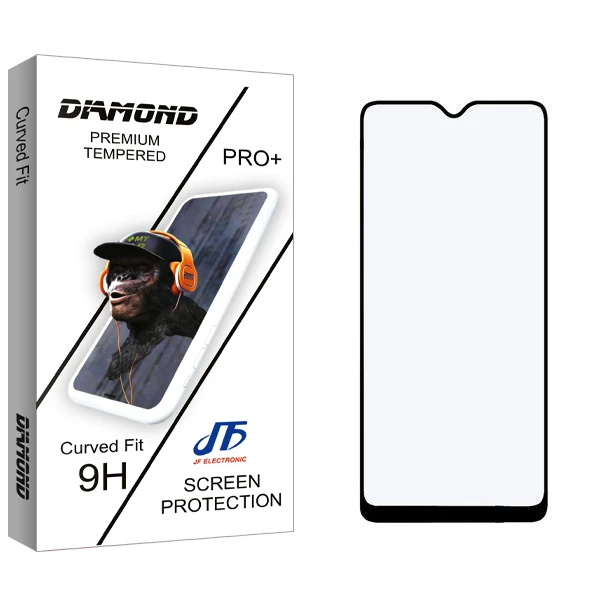 محافظ صفحه نمایش سرامیکی مات جی اف مدل Diamond مناسب برای گوشی موبایل سامسونگ Galaxy A12 / A02s / A03s / A03 Core