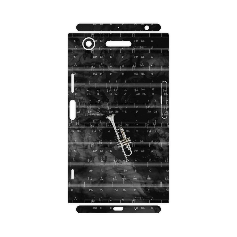 برچسب پوششی ماهوت مدل Trumpet-FullSkin مناسب برای گوشی موبایل سونی Xperia XZ1