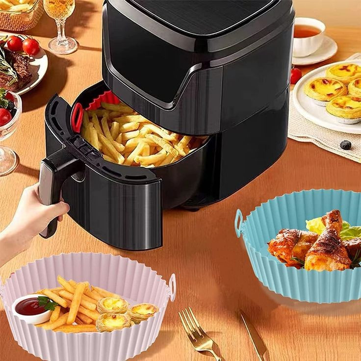 ظرف پخت به گز مدل سیلیکونی طرح هوا پز ایر فرایر