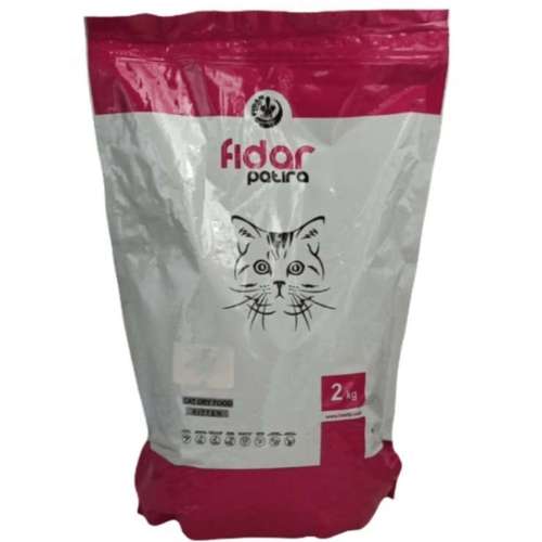 غذای خشک بچه گربه فیدار پاتیرا مدل kitten وزن 2 کیلوگرم