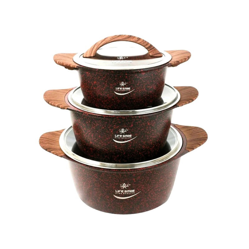 سرویس قابلمه 6 پارچه لایف اسمایل مدل p6