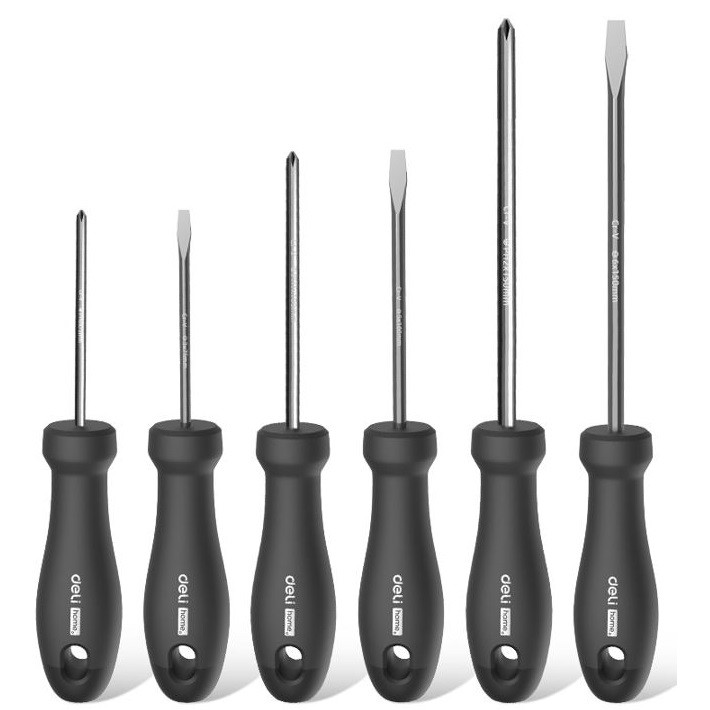 پیچ گوشتی دلی مدل HT1006 مجموعه 6 عددی