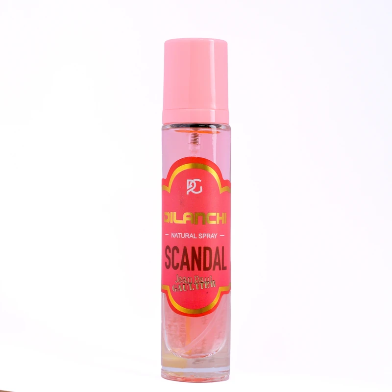 عطر جیبی زنانه دیلانچی پلاس مدل اسکندل با رایحه شیرین حجم 30 میلی‌لیتر