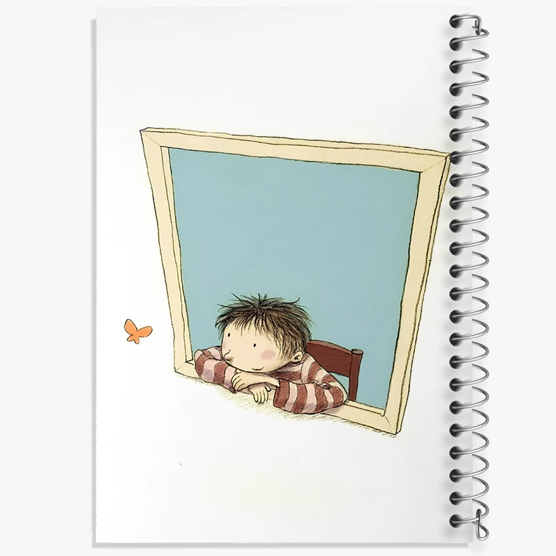 دفتر نقاشی 50 برگ خندالو طرح پسر بامزه کد F8186