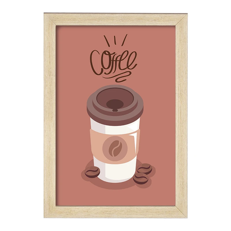 تابلو خندالو مدل قهوه (Coffee) کد F1549