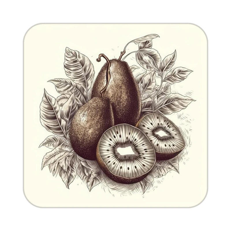 زیر لیوانی کاکتی طرح میوه مدل mp21492