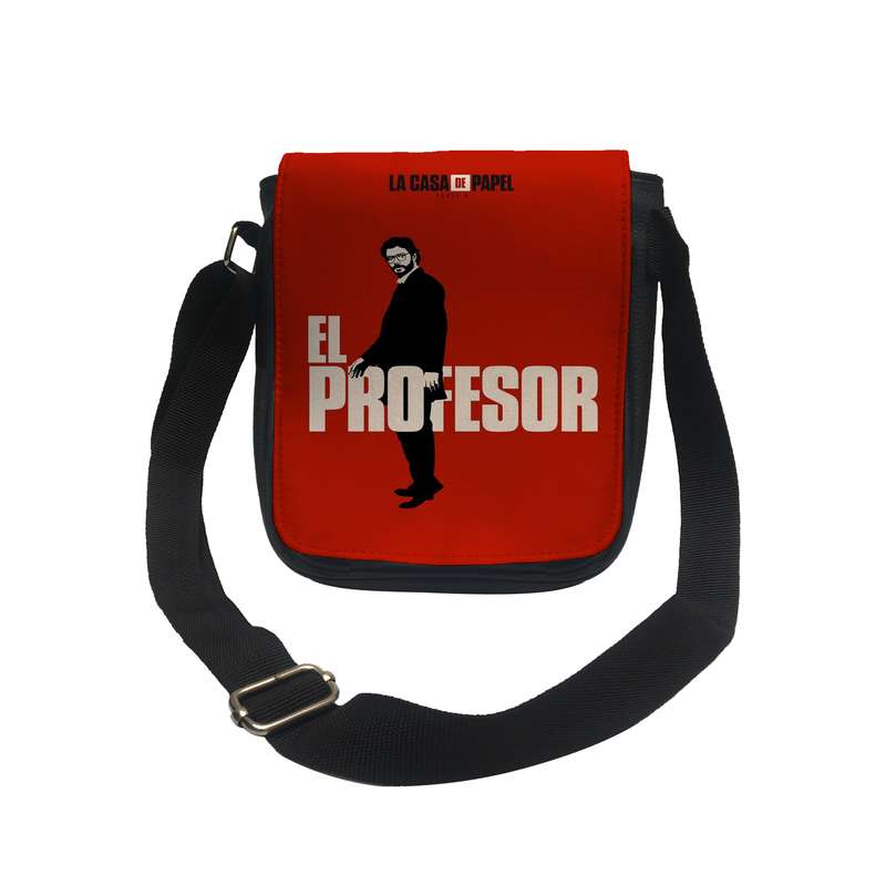 کیف دوشی بچگانه طرح money heist  مدل k1254