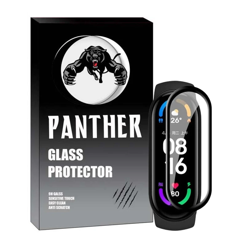 محافظ صفحه نمایش نانو پنتر مدل PMMA-P مناسب برای ساعت هوشمند شیائومی Mi band 6