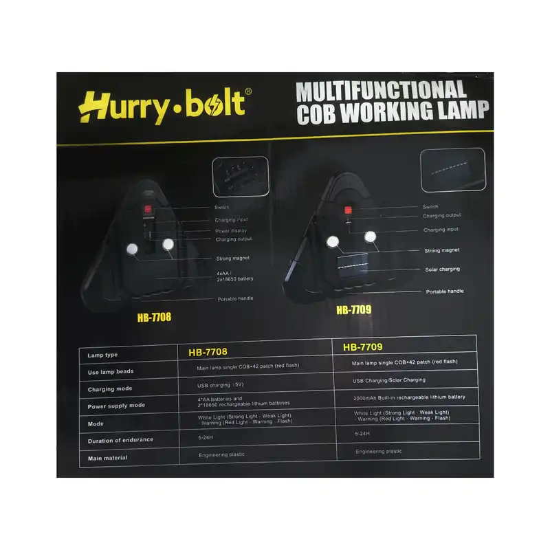 نورافکن دستی مدل HB7709