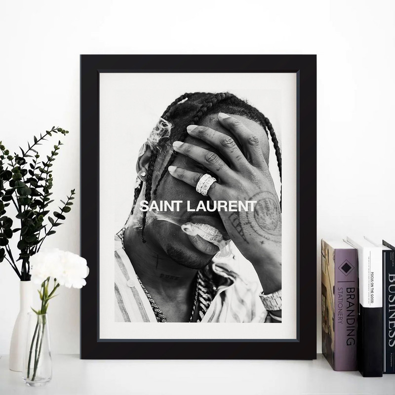 تابلو مدل تراویس اسکات Travis Scott کدm2507-b