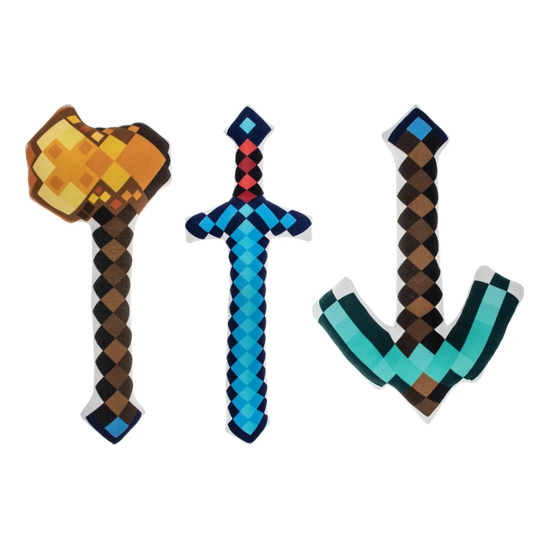 عروسک مدل ماینکرافت مجموعه سه عددی