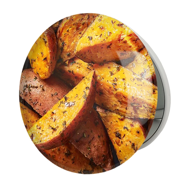 آینه جیبی خندالو طرح فست فود مدل تاشو کد 31047