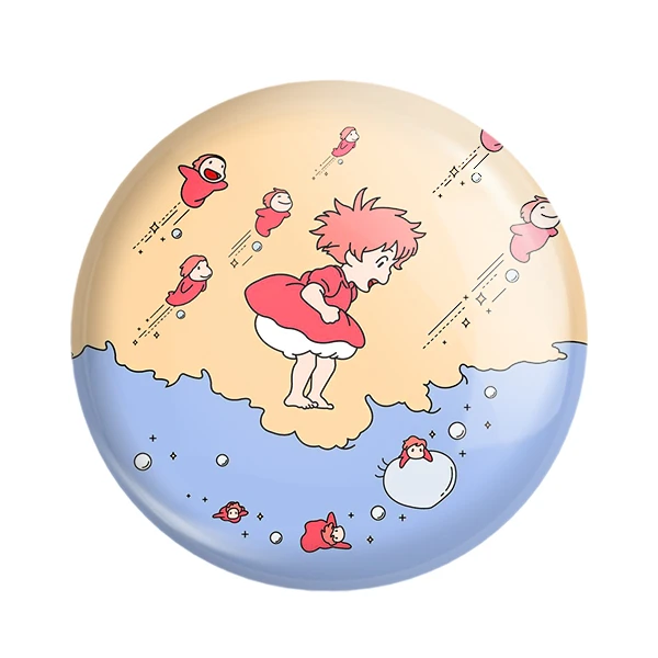 مگنت خندالو طرح انیمه پونیو Ponyo کد 4890