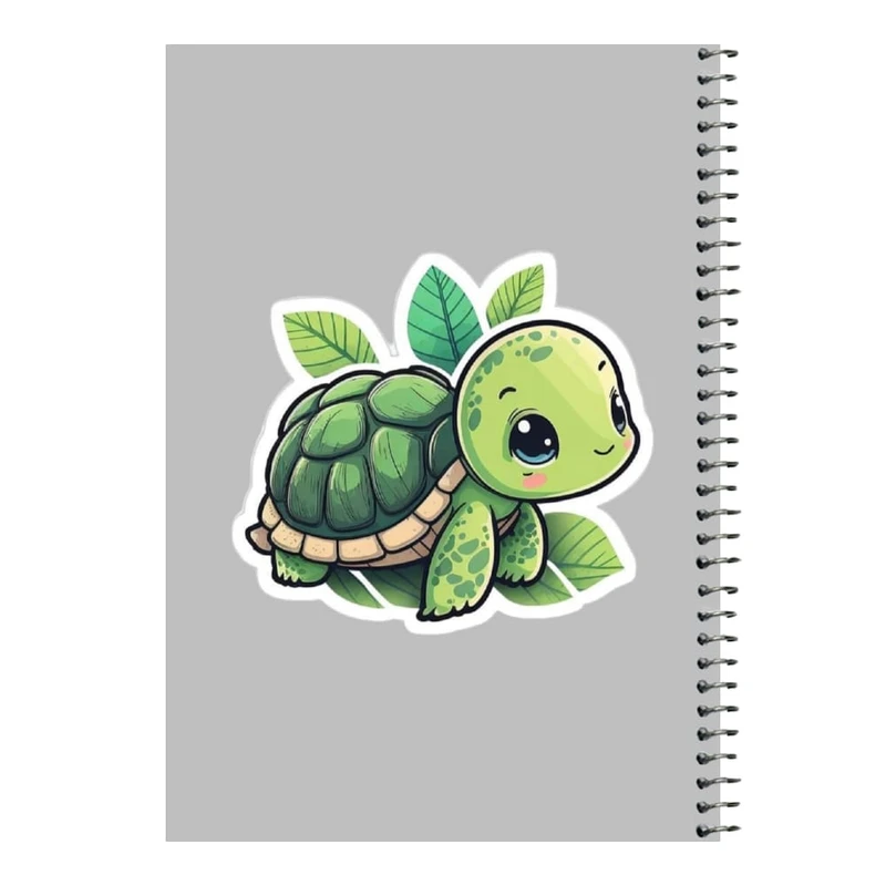 دفتر مشق 80 برگ اس جی مدل لاکپشت   