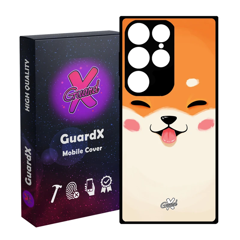 کاور گارد ایکس طرح Pet مدل Glass10243 مناسب برای گوشی موبایل سامسونگ Galaxy S24 Ultra
