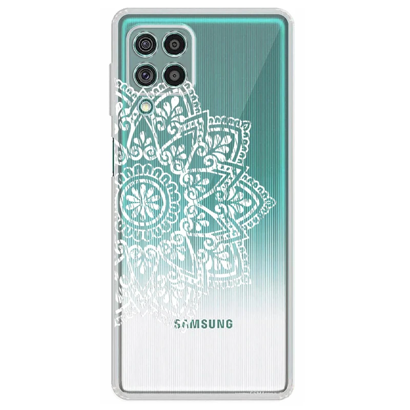 کاور مگافون طرح ماندالا مدل C63-W مناسب برای گوشی موبایل سامسونگ Galaxy A22 4G