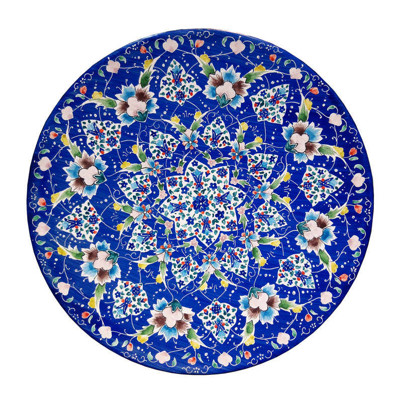 بشقاب میناکاری مدل گل پرداز کد 20855