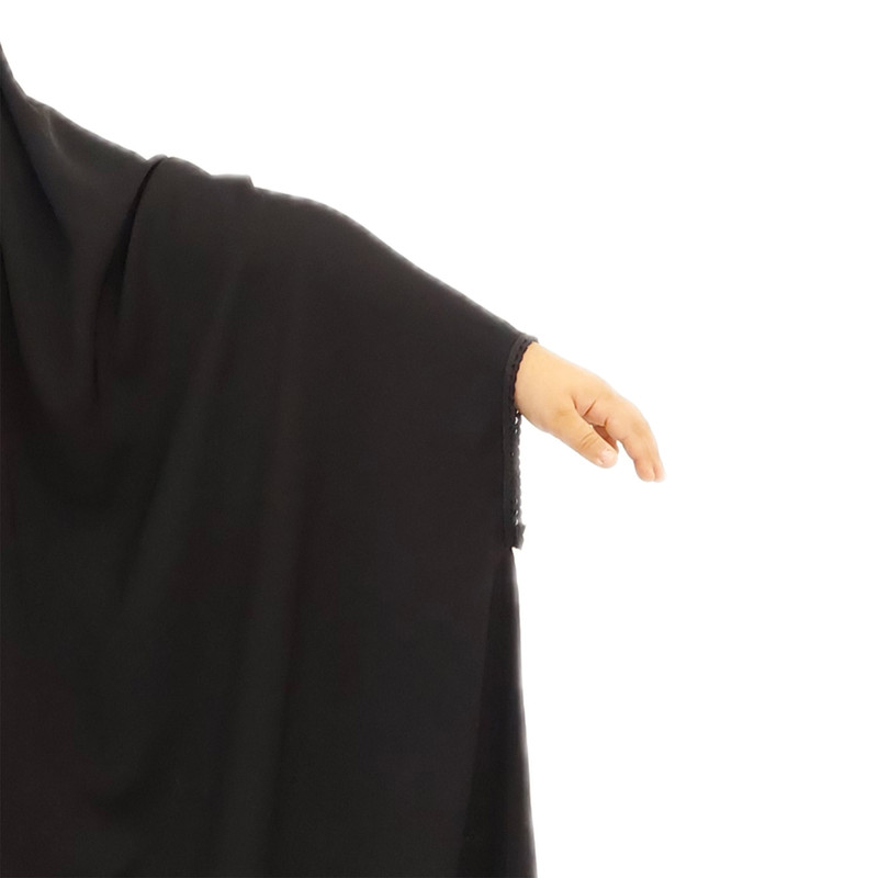 چادر دانشجویی دخترانه مدل  جلو زیپ دار