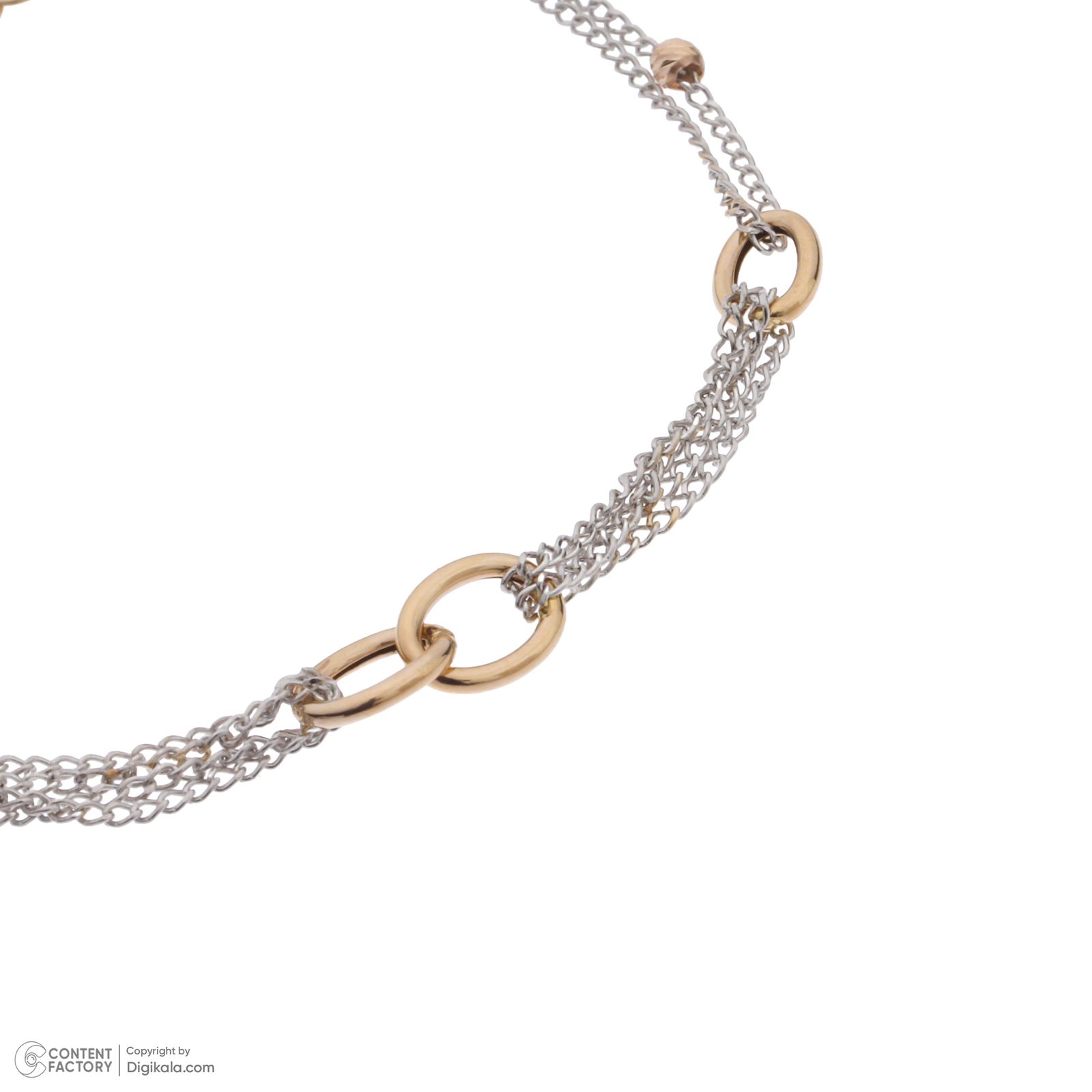 دستبند طلا 18 عیار زنانه مایا ماهک مدل MB1688 -  - 3