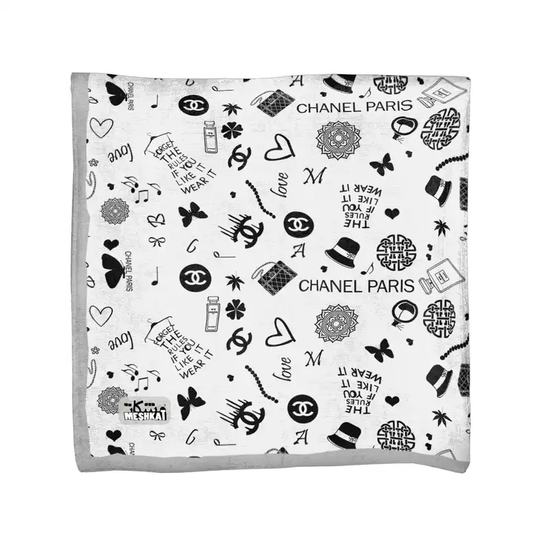 دستمال سر و گردن مشکات مدل H19