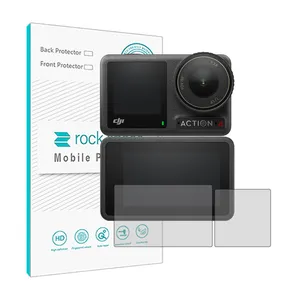  Rockspace HyGEL model Transparent camera screen protector suitable for DJI action 4 camera