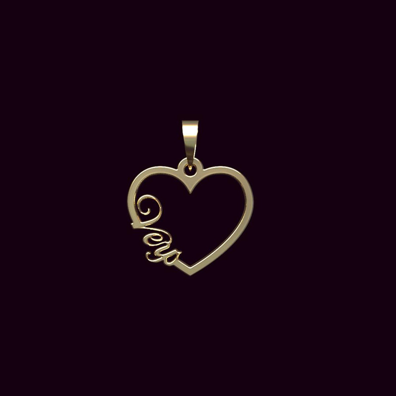 آویز گردنبند طلا 18 عیار زنانه مدوپد مدل اسم ویس veys کد PB1-10571