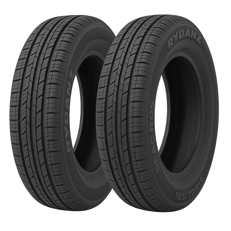 لاستیک خودرو رایدنز مدل REAC R05 سایز 13 / 70 / 185 میلی‌متر تولید سال 2025 تعداد 2 حلقه