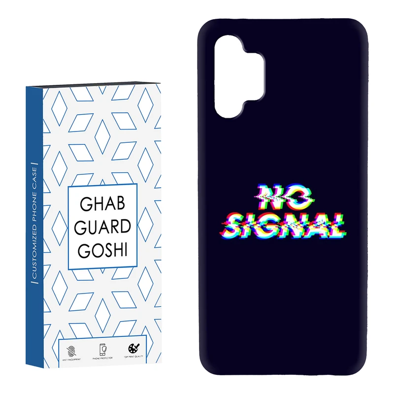 کاور قاب گارد گوشی طرح no signal کد Dimo-193 مناسب برای گوشی موبایل سامسونگ Galaxy A13 4G / A32 5G