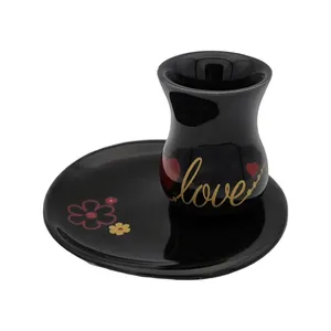 فنجان و نعلبکی مدل کمر باریک کد 14283xLove