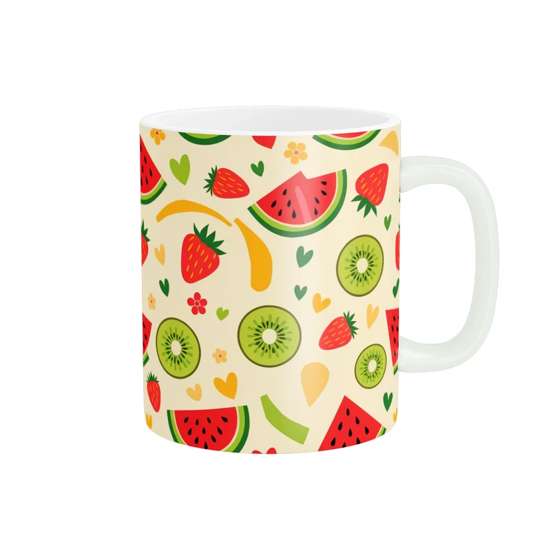 ماگ پاد آفرین طرح میوه کد 4642