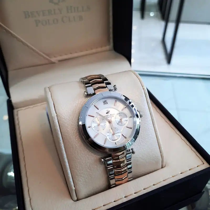 ساعت مچی عقربه ای زنانه بورلی هیلز پولو کلاب مدل BP3352X.520