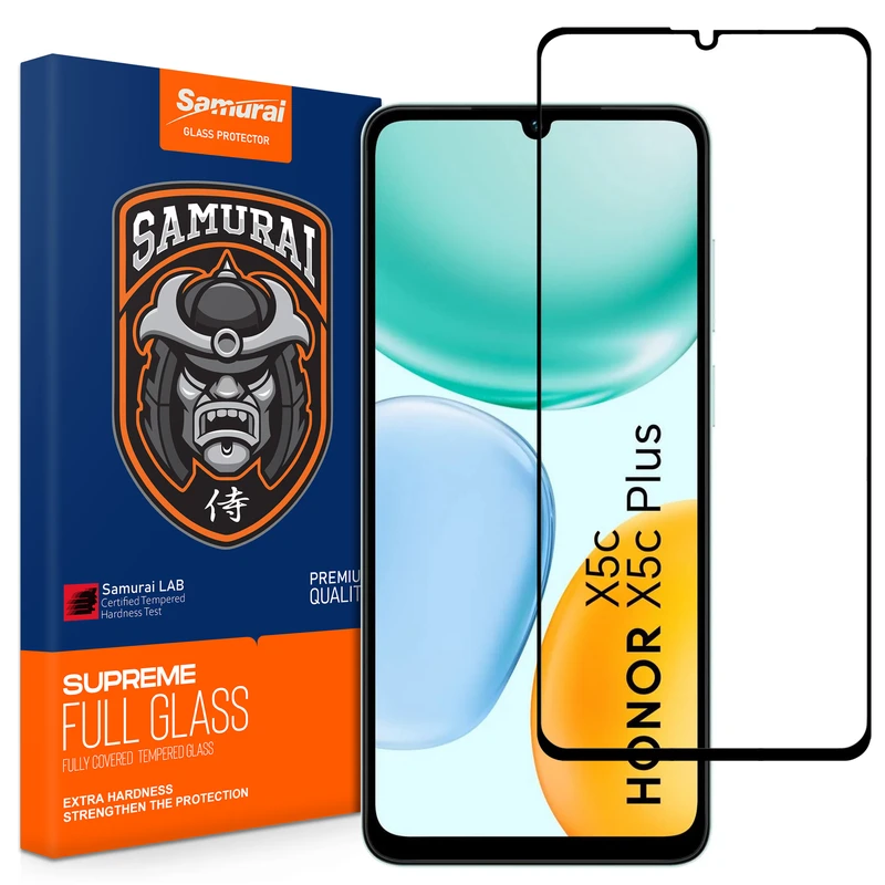 محافظ صفحه نمایش سامورایی مدل ovglass مناسب برای گوشی موبایل آنر X5c / آنر X5c Plus 