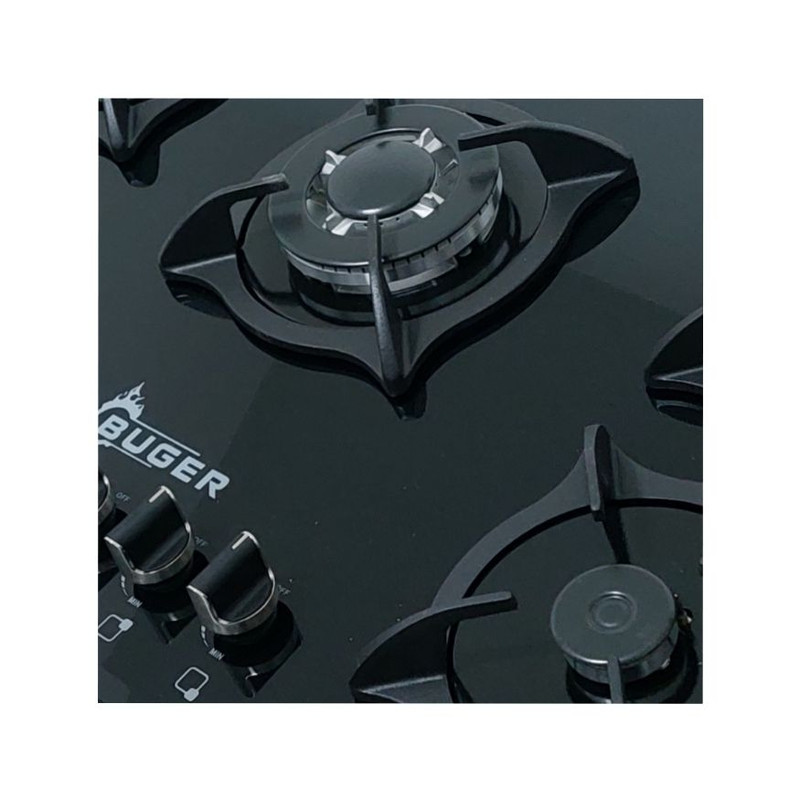 اجاق گاز صفحه‌ای پنج شعله بوگر مدل  808