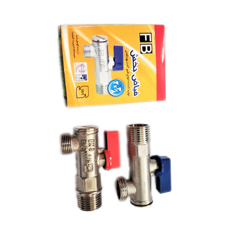 شیر پیسوار مدل 1/2_3/8 بسته ۲ عددی