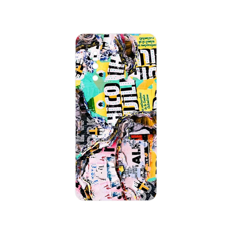 برچسب پوششی ماهوت مدل Collage of Teared Paper مناسب برای گوشی موبایل ویوو X27