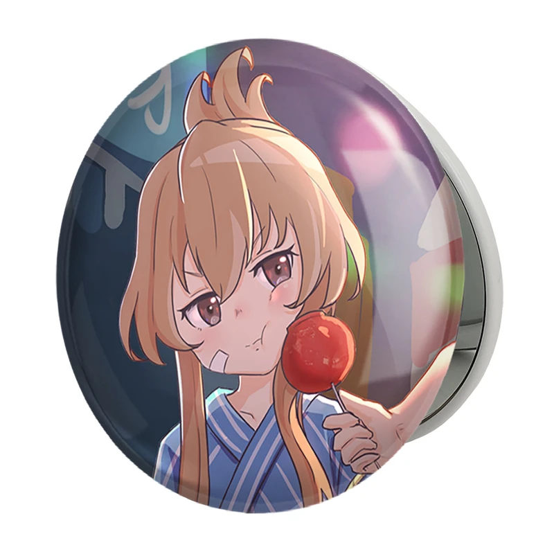 آینه جیبی خندالو طرح تایگا انیمه تورادور مدل تاشو کد 32510