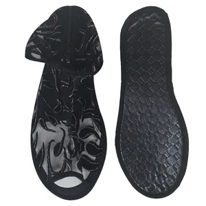 پاپوش زنانه مدل روفرشی کف چرم پشت زیپ دار طرح اشک