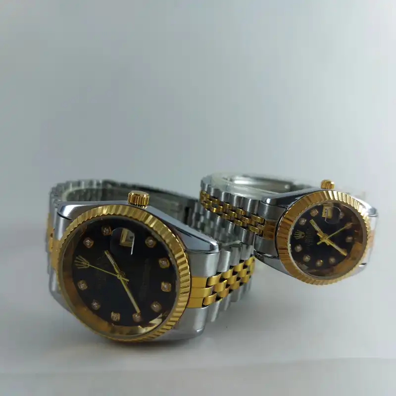 ست ساعت مچی عقربه ای زنانه و مردانه مدل Rol Gm33