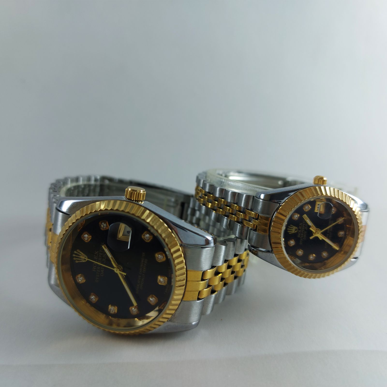 ست ساعت مچی عقربه ای زنانه و مردانه مدل Rol Gm33 -  - 3