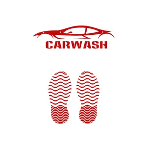 کفپوش کاغذی کارواش طرح کارواش  بسته 100عددی