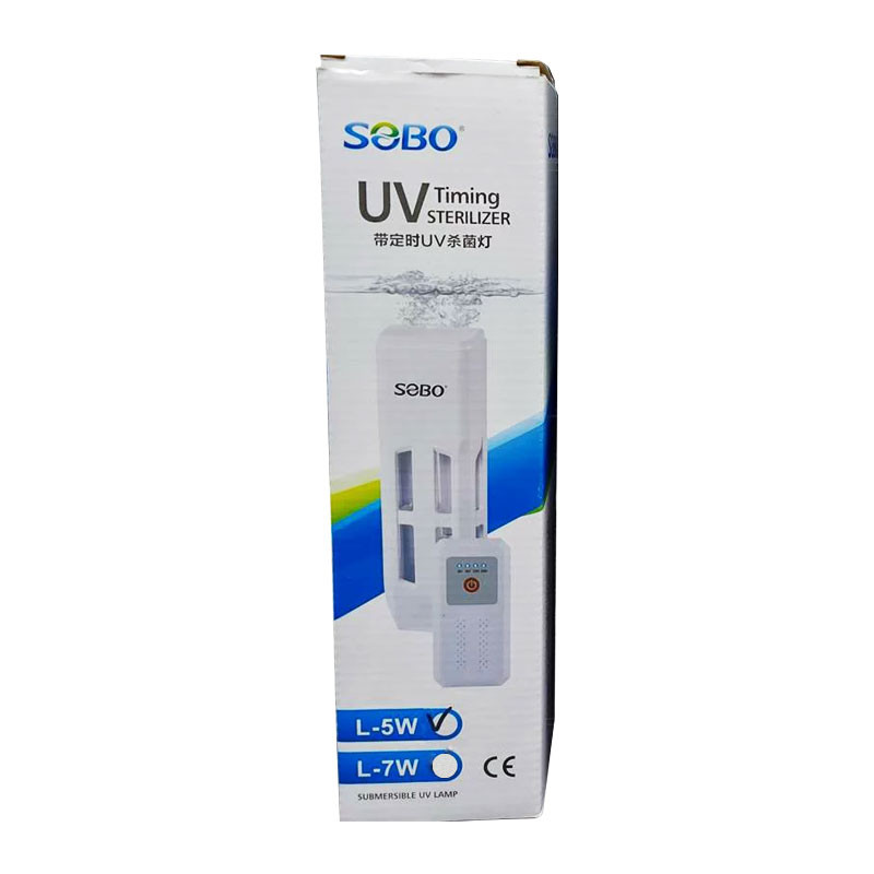 لامپ یو وی آکواریوم سوبو مدل L-5w