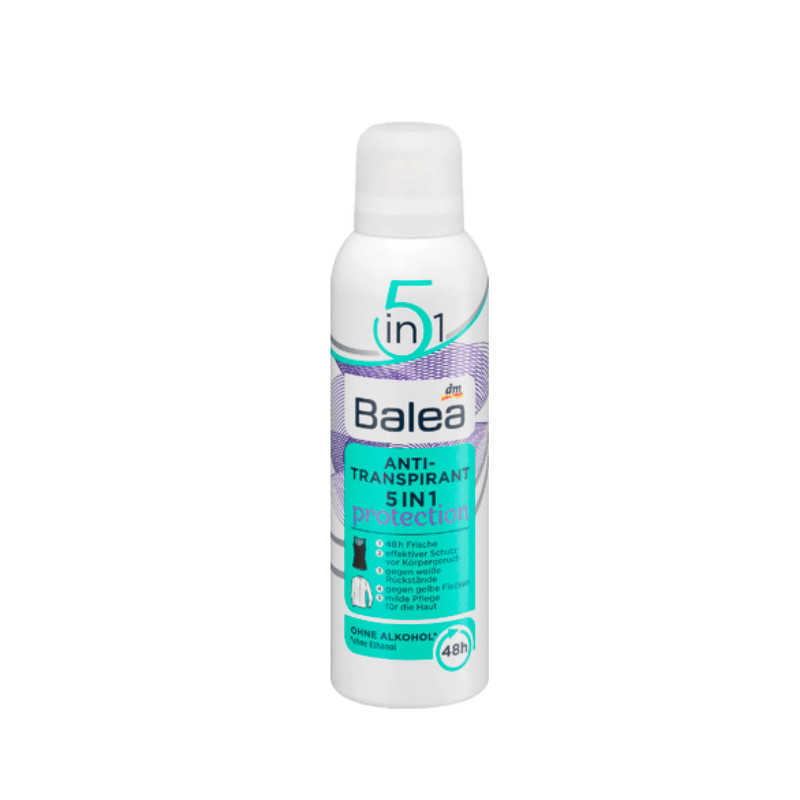 اسپری دئودورانت زنانه باله آ مدل 5in1 protection حجم 200 میلی لیتر اسپری دئودورانت زنانه باله آ مدل 5in1 protection حجم 200 میلی لیتر