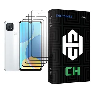 Ricomm CH Glass MIX004 Screen Protector For Oppo A15s Pack Of 4