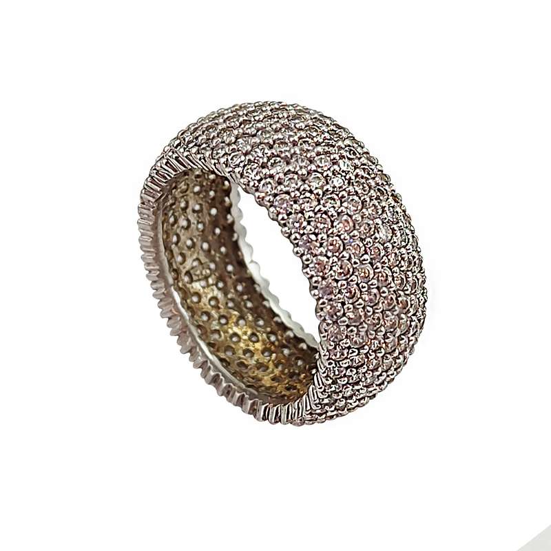 انگشتر نقره زنانه مدل پرنس کد NG2175