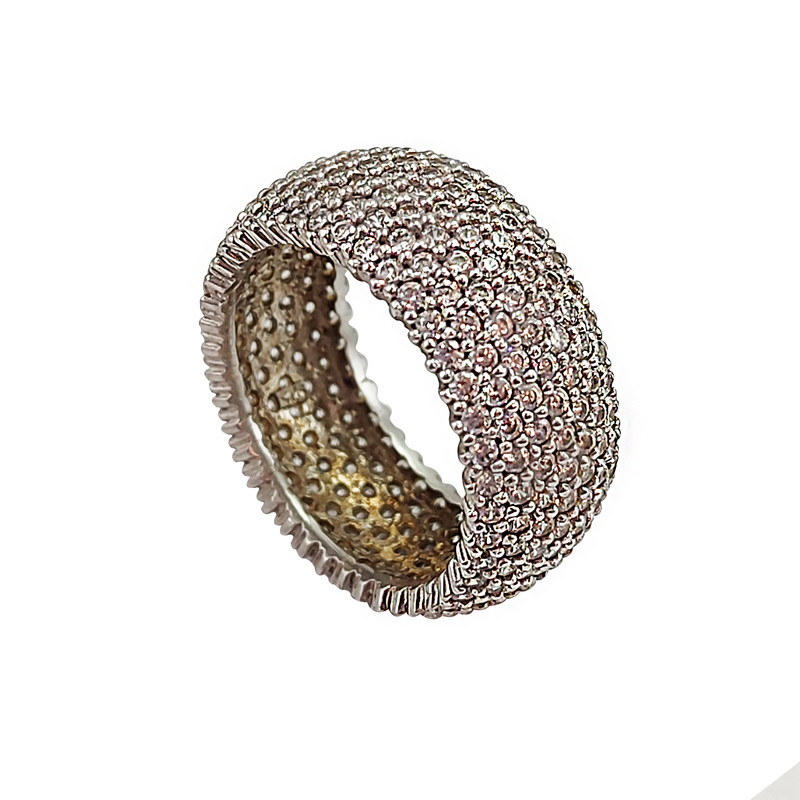 انگشتر نقره زنانه مدل پرنس کد NG2175