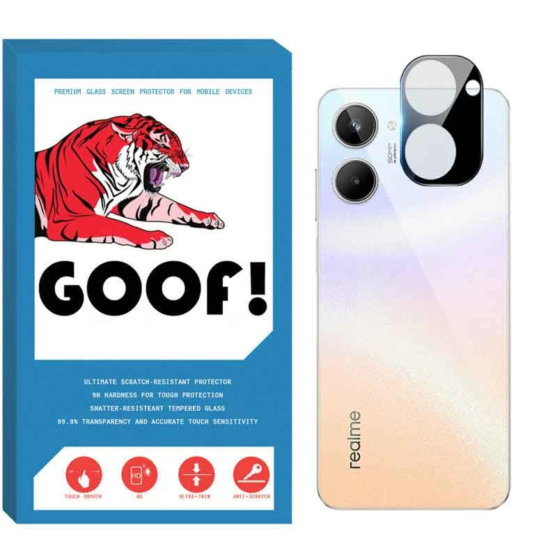 محافظ لنز دوربین گوف مدل LNZ3D-G مناسب برای گوشی موبایل ریلمی 10