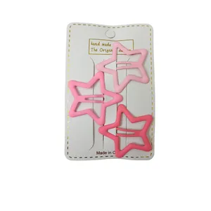 گیره مو زنانه مدل ستاره ای تق تقی بسته 3 عددی