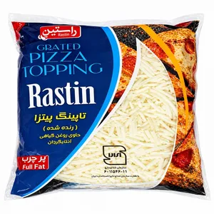 تاپینگ پیتزا پرچرب رنده شده راستین - 2000 گرم